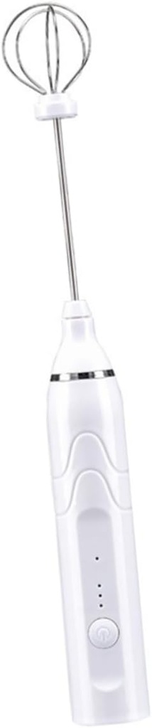 Portable Handheld Electric Egg Beater Abs Stainless Steel Frother for Soup Cake