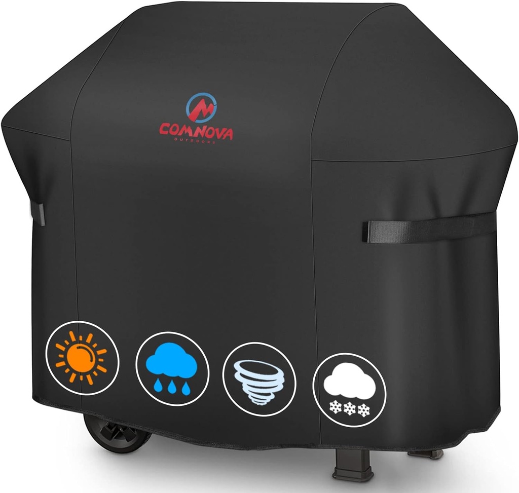 Comnova Grill Cover 52 Inch - BBQ Grill Covers for Weber Spirit 300 Series Gas Grill Heavy Duty & Waterproof, 7106 Weber Barbecue Cover for Spirit E310, Sprit E315, Spirit E330 and Spirit ii E310