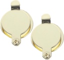 2Pcs Door Peephole Cover Plate Easy to Install Privacy Cover for Enhanced Security Decorative Door Viewer Cap for Home Use Protects Against Damage and Scratches