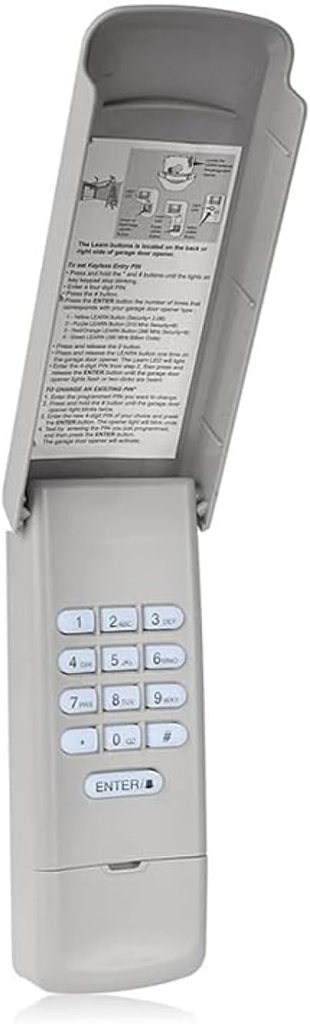 877MAX Garage Door Opener Keypad for Liftmaster Sears Craftsman Chamberlain Replaces 878MAX 376Lm 377Lm 977Lm 877Lm 66LM G940EV-P2 Button Wireless Keyless Entry Outside Remote