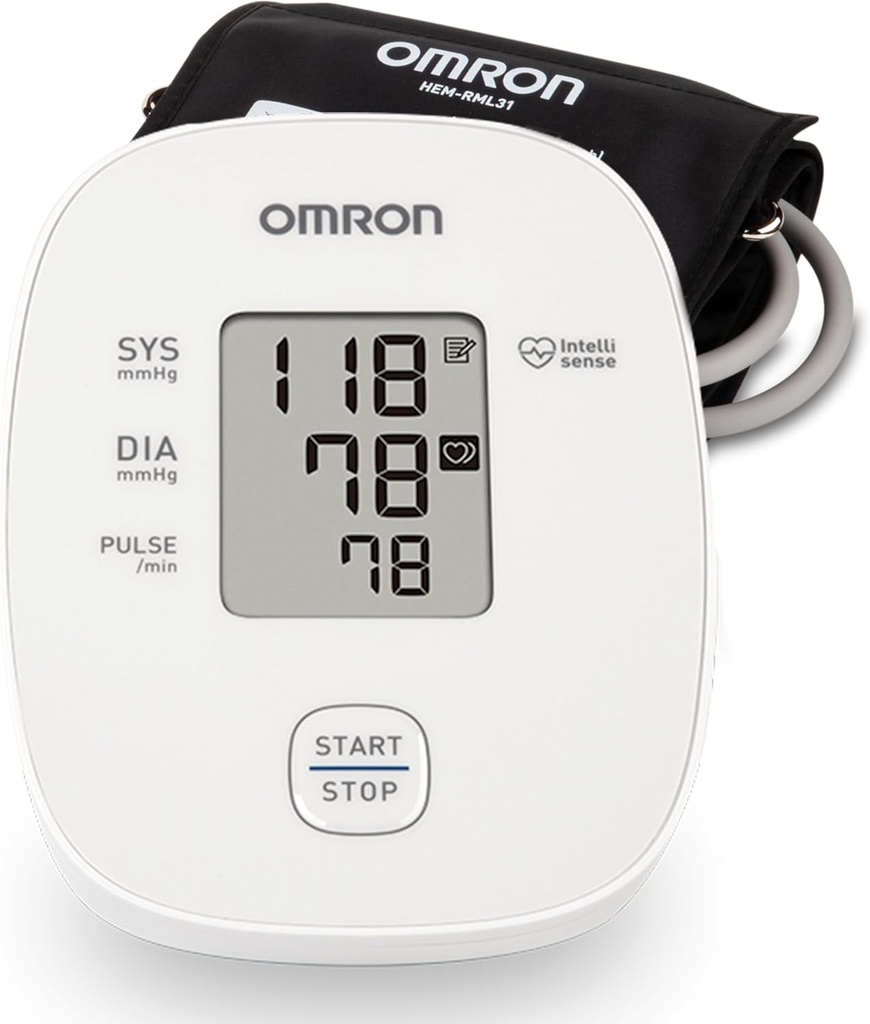 OMRON Iron Blood Pressure Monitor for Home Use & Upper Arm Blood Pressure Cuff - #1 Doctor & Pharmacist Recommended Brand - Clinically Validated