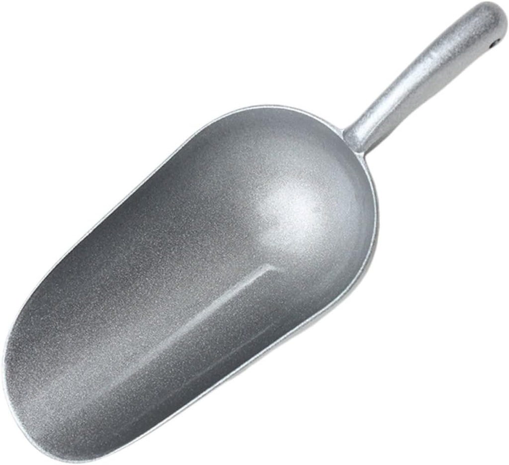 Ice Scoop Flour Shovel Zinc Alloy Cookie Scoops for Baking Grain Scooper Kitchen Gadget