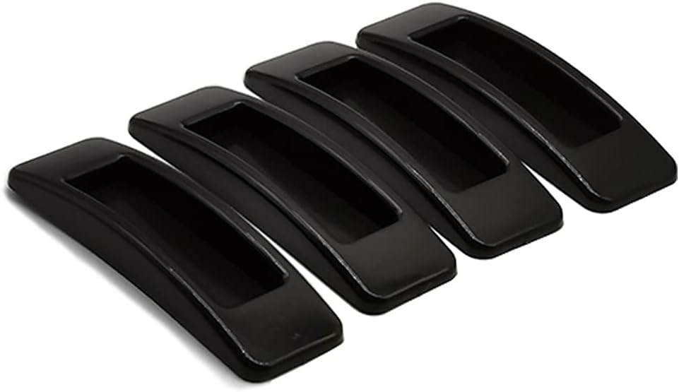 Self-Stick Instant Cabinet Drawer Handle Multipurpose Cabinet Knobs Helper Auxiliary Kitchen Cabinet Sliding Door Window Handle Convenient Opening Stick-on Handles (Black)