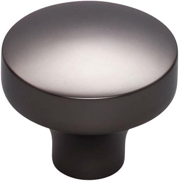 Top Knobs - TK902AG - Kinney Knob 1 1/2" - Ash Gray - Lynwood Collection