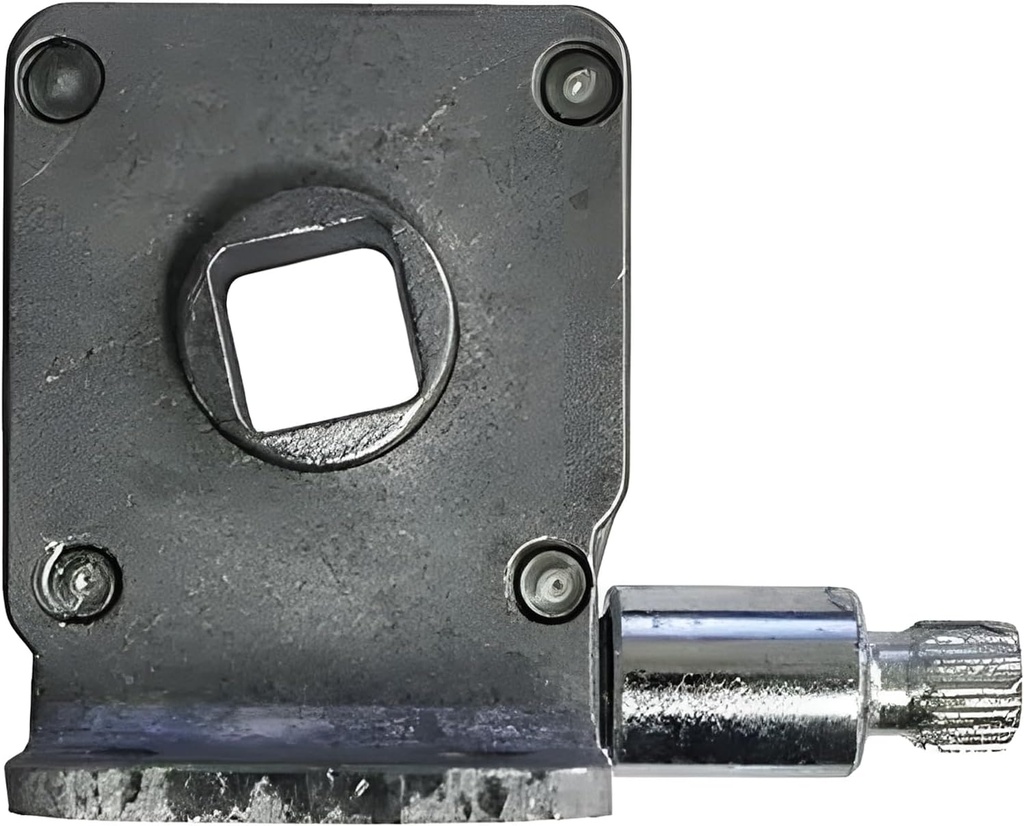 BRIXWELL Center Mount Square Operator, Zinc Construction, Unfinished, 5/16" Square Shaft Hole, 1 x 11/16" Mounting Holes, 0.25lbs Weight, Fits RV Torque Windows, Fleetwood and Mobile Home Windows