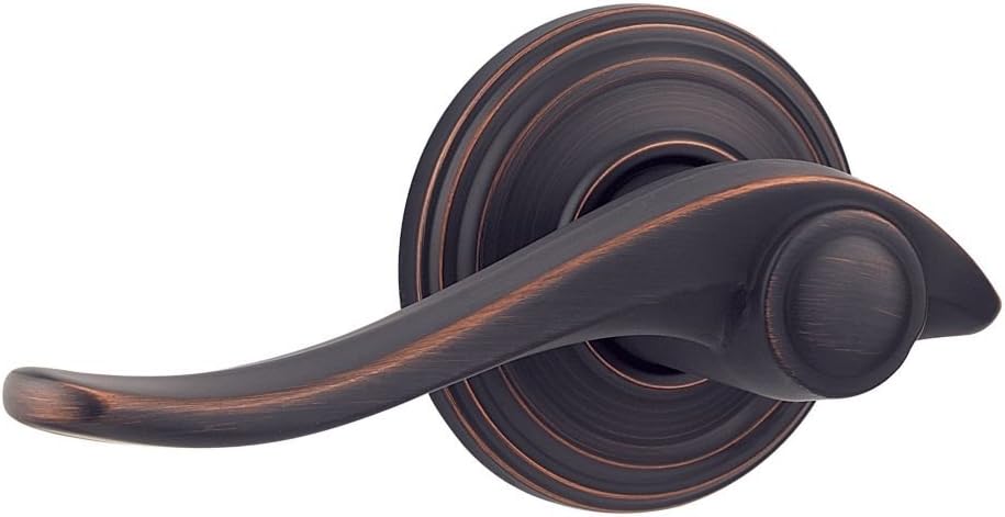 Kwikset Avalon Left-Handed Half-Dummy Lever in Venetian Bronze
