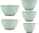 KitchenAid Classic Mixing Bowls, Set of 5, Pistachio
