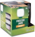 Bexter Pack of 3 Freezer Jars 8 oz (Half Pint 3pk)