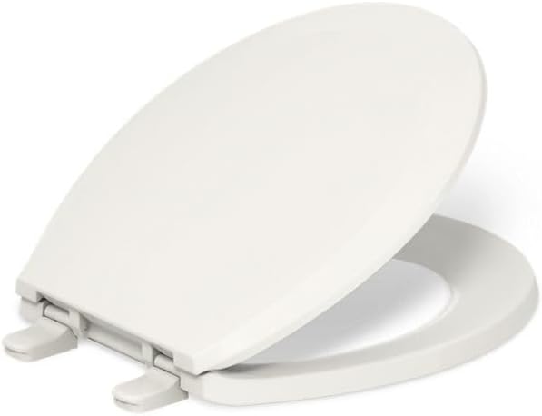 KOHLER Lustra Quick-Release™ round-front toilet seat
