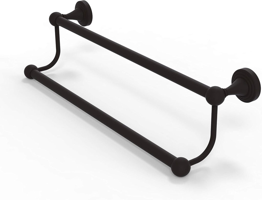 Allied Brass SG-72-36 Sag Harbor Collection 36 Inch Double Towel Bar, Oil Rubbed Bronze