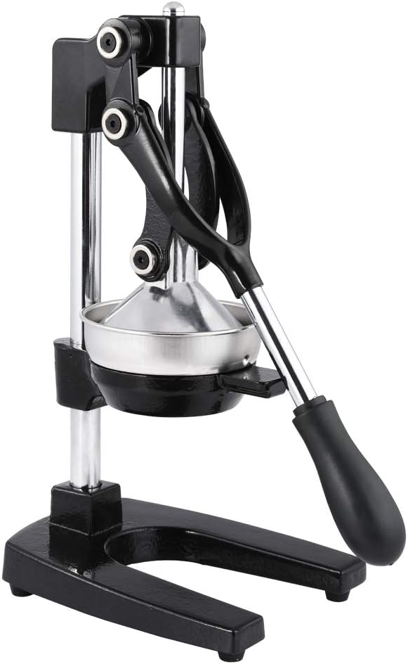 Commercial Grade Citrus Juicer-Professional Citrus Juicer Manual Juicer Extractor-Fruit Juice Press,Metal Lemon Squeezer,Citrus Squeezer for Limes and Oranges-Ideal Christmas Gifts for Women and Men (Black-2)