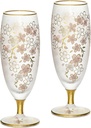 Aderia EL DORADO Sake Glass Pair Set 4.2 oz Made in Japan (SAKURA PAIR)