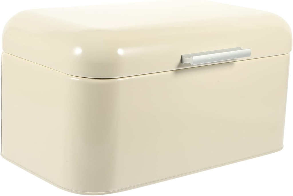 Wakauto Bread Bin with Capacity for Kitchen Countertop Multipurpose Bakery Storage Box with Rounded Edges and Smooth Surface Household Bread Container Organizer for Home and Bakery Use
