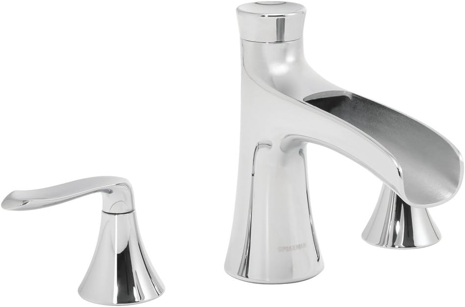 Speakman SB-1231 Caspian Two Handle Roman Tub Bathtub Faucet, Polished Chrome