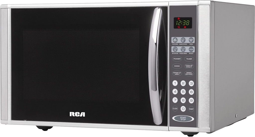 RCA RMW1138 1.1-Cu.-Ft. 1,000-Watt Stainless Steel Countertop Microwave
