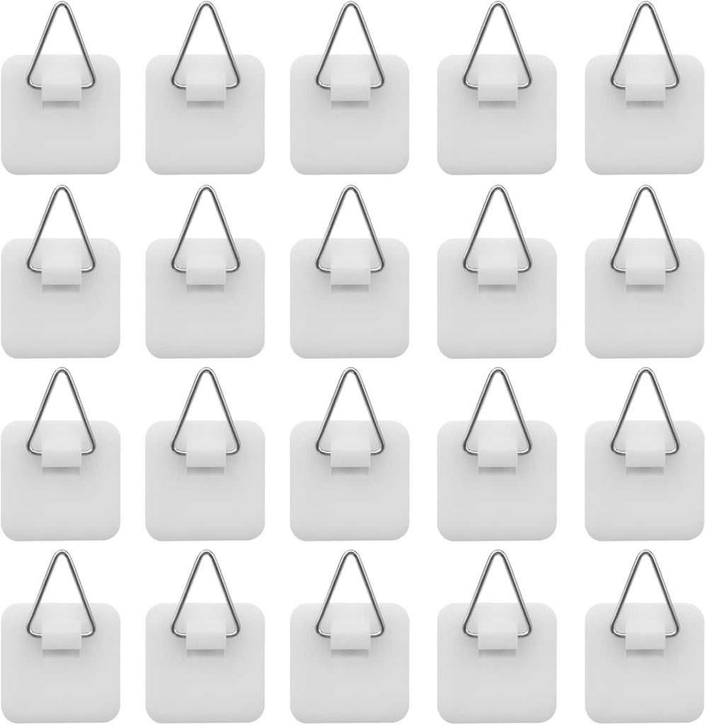 20pcs 1.25 Inch Plate Hangers for The Wall and Hangers Kit, Wall Plate Hangers for Home Office Photo Frames and Decorative Plates Board Painting