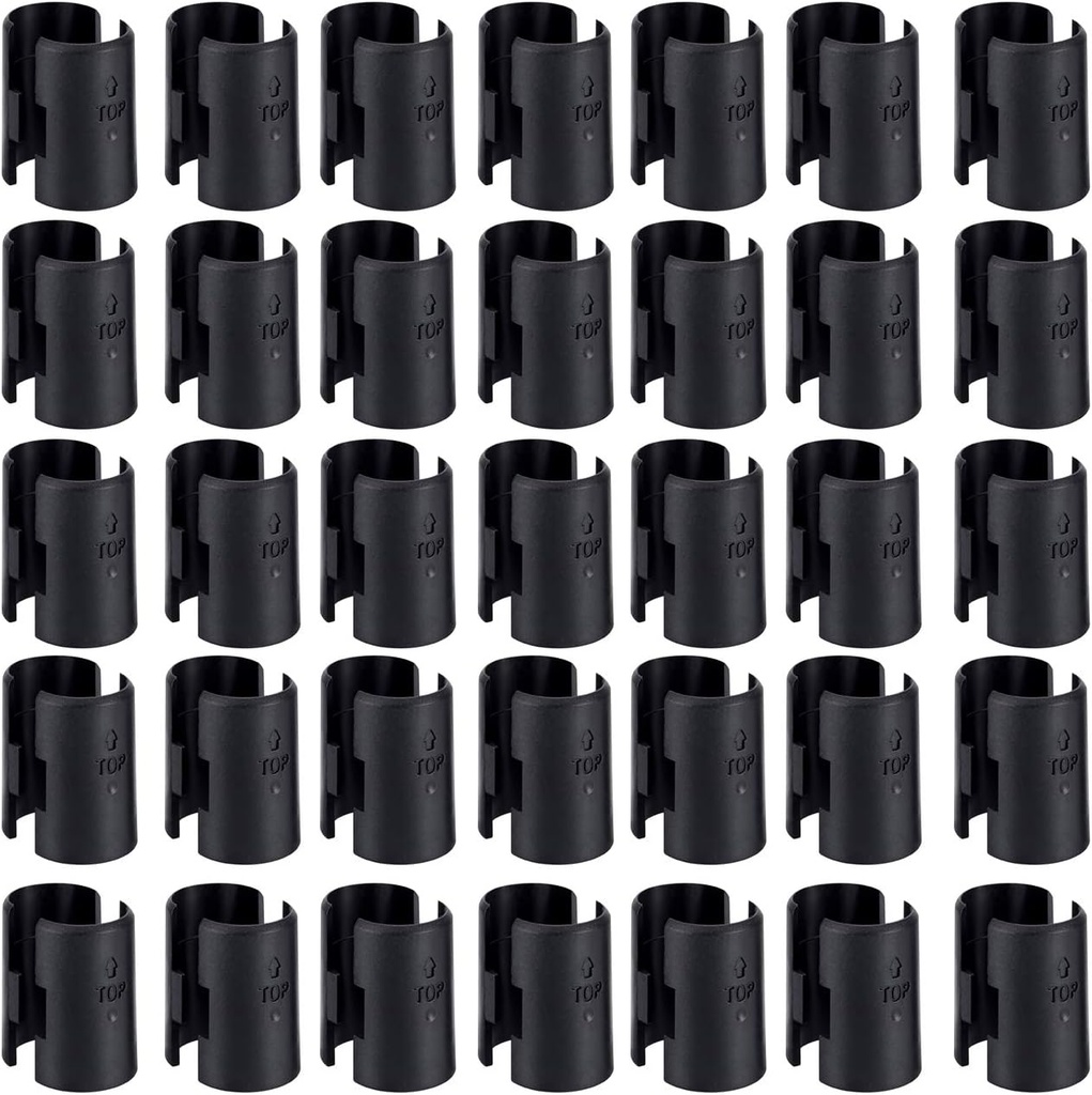 Wire Shelf Clips - 50Pack Wire Shelving Shelf Lock Clips for 1" Post Shelvings