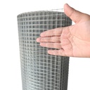 Hardware Cloth 1/2 inch 16in X 25ft Galvanized Welded Wire Mesh Roll, 19 Gauge Chicken Wire Fence, Snake Gopher Barrier Garden Fencing Rabbit Cage Netting