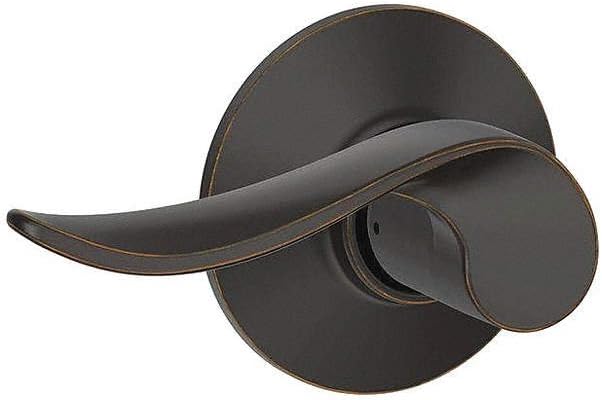 Schlage F10-SAC-716 Aged Bronze Passage Sacramento Style Lever