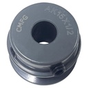 AK15-1/2 v Belt Pulley, 1.55 inch OD, 1/2 Inch Bore, Cast Iron Material, AK Single Groove Mechanical v-Belt Pulleys for "A" or "4L" or "3L" Belts