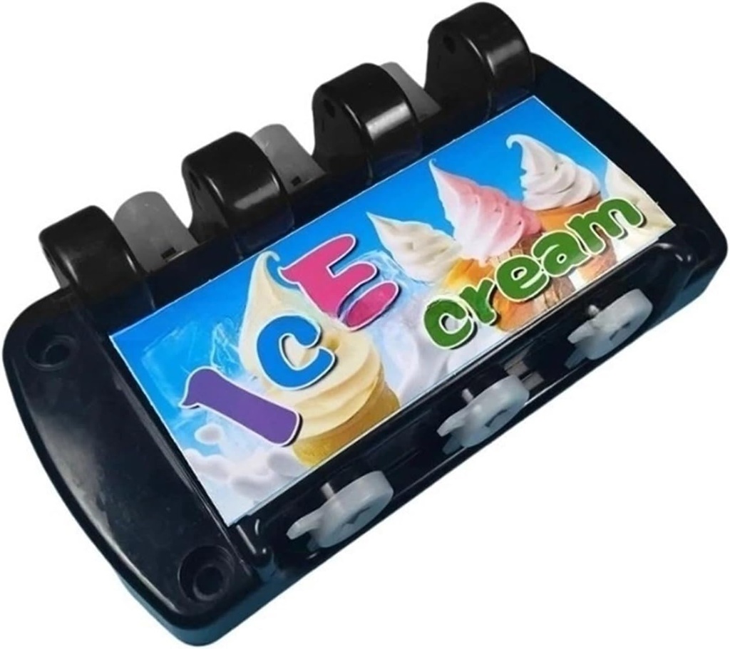 1 Set of Ice Cream Machine Discharge Valve, Compatible for BJ/Compatible for MQL Ice Cream Machine Drain Valve Assembly