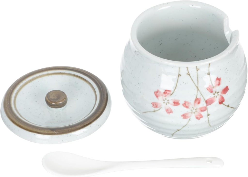 Sourdough Starter Jar Ceramic Storage Jar Seasoning Container Food Storage Wide Mouth Mason