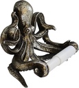 Quadow Decorative Swimming Octopus Toilet Paper Holder - Bathroom Decor