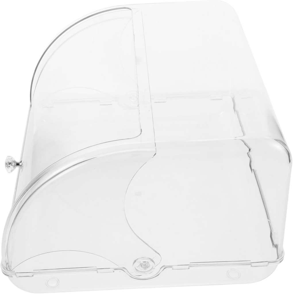 IMIKEYA Capacity Bread Box for Kitchen Countertop Stylish Storage Container Lid for Homemade and Store Bought Bread Keeps Fresh Longer Versatile for Cookies and Muffins