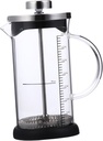 GLEAVI Stainless Steel Heat Resistant Coffee Press Pot Measuring Scale for Coffee and Tea for Home Brewing and Outdoor Use