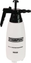 Chapin 10031 2 Liter/.52 Gallon Handheld Multi-Purpose Garden Pump Sprayer with Adjustable Brass Nozzle Thumb Trigger with Lock-on Feature, Translucent White