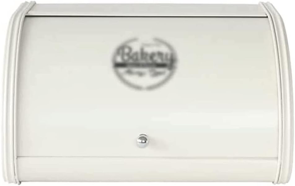 POCHY Fashion bread box Metal Bread Box, Suitable For Kitchen Countertops, Large-capacity Portable Bread Storage Bread Holder Storage Container exquisite