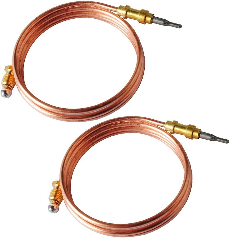 39" 098514-01 Thermocouple Replacement for Desa LP Glow Warm Comfort Glow Heater-pack of 2