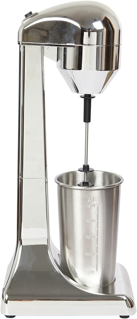 DYRABREST Electric Milkshake Maker Machine, 2 Speeds Adjustable Drink Mixer Shake Blender Machine for Malted Milk, Milk Frother, Soft Ice Cream, Cocktail, Tea