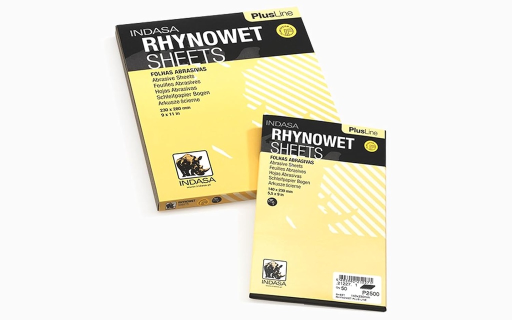 Buy Indasa PlusLine Rhynowet Wet and Dry Sanding Sheets, 1 & 2 Series (1-180)