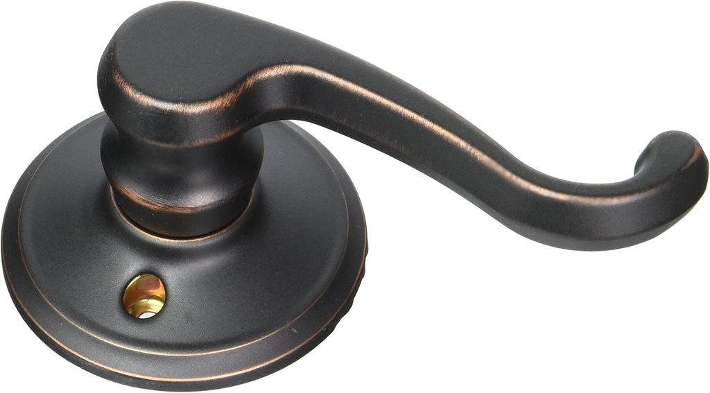 Callington Left Handed Lever Non-Turning Lock, Aged Bronze (F170 CLT 716 LH)