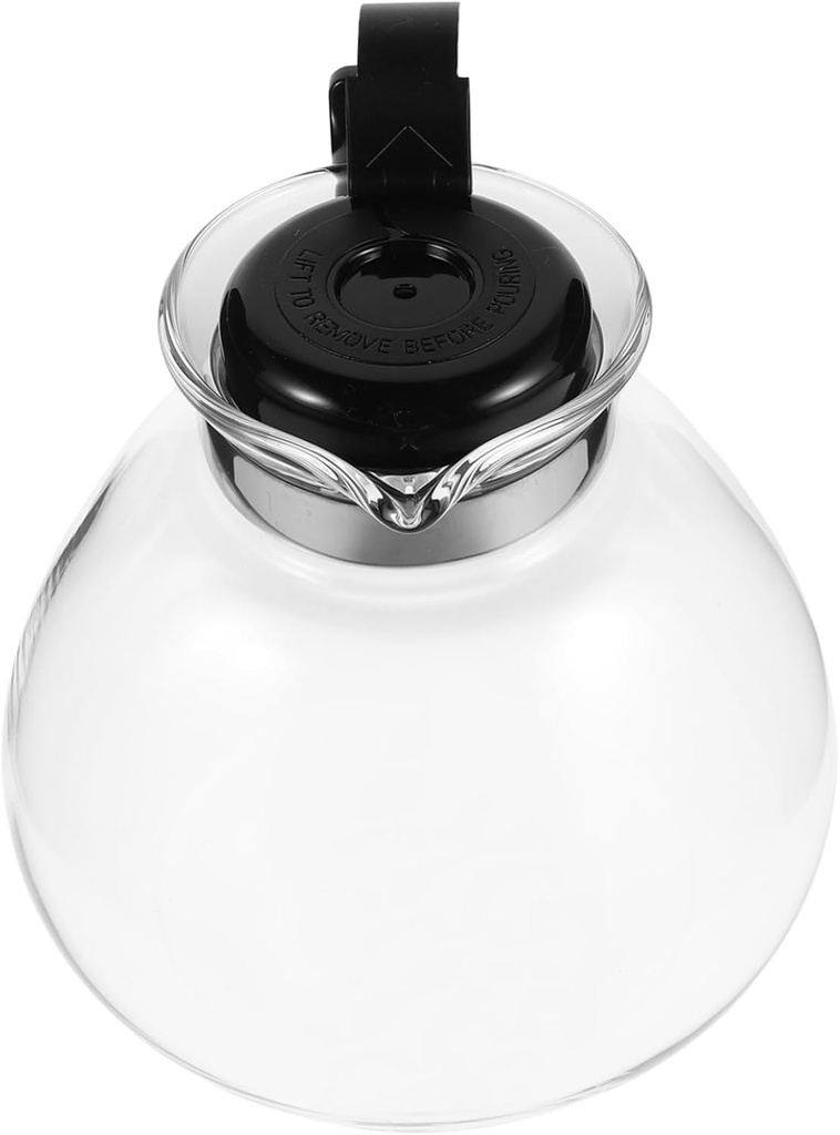 Drip Coffee Kettle Percolator Pot Insulation Camping Pot for Hot Tea Stove Top Capacity