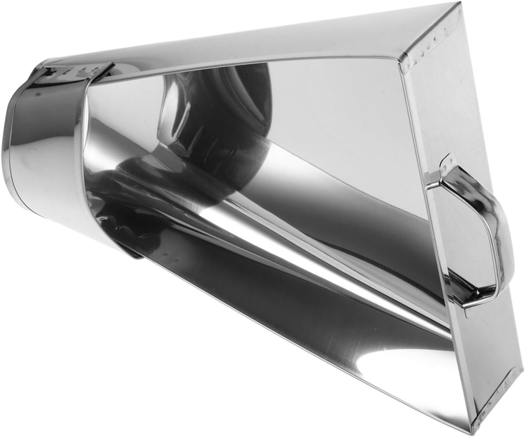 STOBAZA Stainless Steel Popcorn Shovel Packaging Spoon for Snacks French Fries Scoop Ice Tool Ice Spoon Kitchen Tool