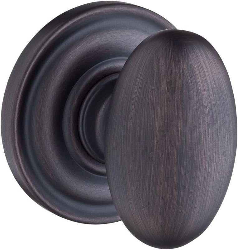 Baldwin Reserve 9BR3530-010 Traditional Ellipse Privacy Knob in Venetian Bronze