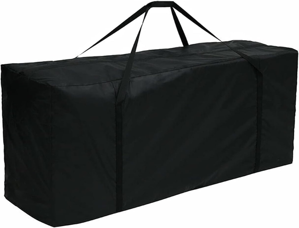 Outdoor Patio Cushion Storage Bags 68Inch Waterproof Extra Large Patio Furniture Cover Cushion Storage Bag with Handle and Zipper