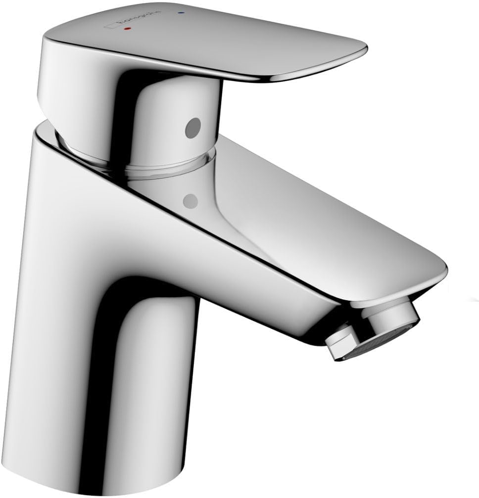 hansgrohe Logis Modern Low Flow Water Saving 1-Handle 1 5-inch Tall Bathroom Sink Faucet in Chrome, 71070001