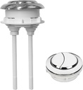 58 MM/2.16in Toilet Tank Push Button Toilet Button Dual Push Flushing Toilet Button Toilet Button Flush Button Replacement with Thread Diameter,for Glacier Bay Aquasource TOTO, American Standard