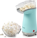 Nostalgia Air Popper Popcorn Maker – 16 Cups Oil-Free Pop Corn – Includes 4-oz Measuring Cup – Perfect for Family Movie Nights – Aqua