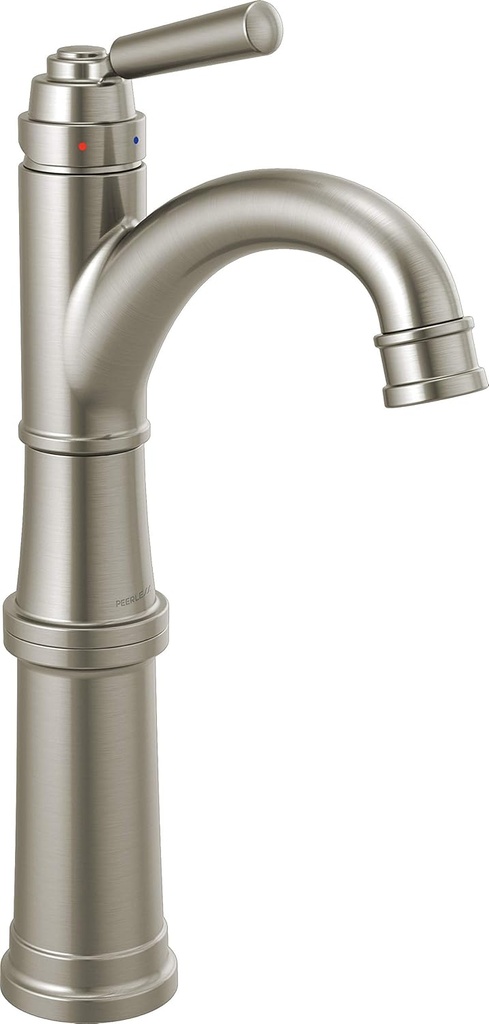 Peerless P1723LF-BN Westchester Vessel Bathroom Faucet Single Handle, Brushed Nickel
