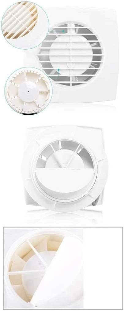 Ventilation Fan, White Square Ceiling Or Wall-Mount Exhaust Fan Exhaust