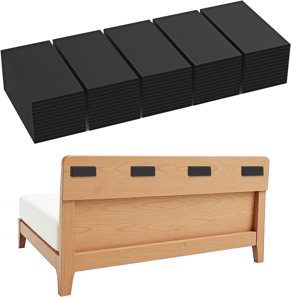 20Pcs Headboard Stoppers, EVA Foam Wall Protectors to Prevent Furniture Sliding, Bed and Chair Back Bumpers, Gap Filler Pads to Protect Walls