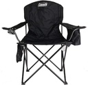 Coleman Portable Camping Chair with 4-Can Cooler, Cushioned Seat & Back with Side Pockets & Cup Holder, Carry Bag Included, Great for Camping, Tailgating, Firepits, Patio, & More