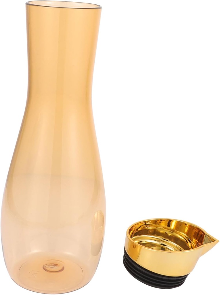 Fruit Infuser Water Pitcher Large Capacity Electroplated Lid Cold Water Juice Maker