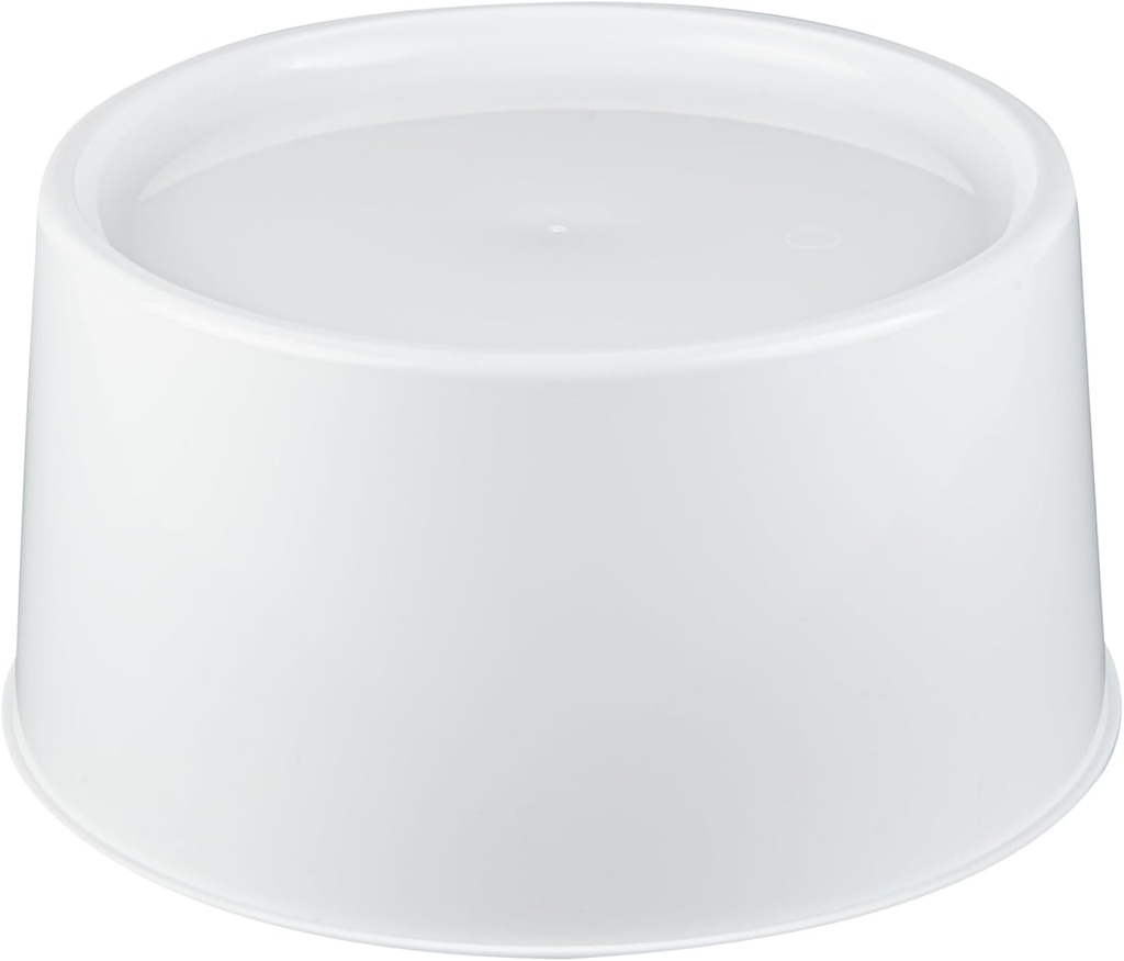 Restaurantware-BASE ONLY: Bev Tek Beverage Dispenser Base, Pack of 1 Durable Holder - Dispenser Sold Separately, For 3 And 6 Gal Dispensers, White Plastic, Dishwashable