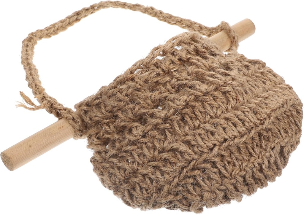 LIFKOME Hanging Fruit Basket for Kitchen Storage Multi-function Woven Wall Decor Basket for Fruits Vegetables and More for Bathroom Nursery and Home Organization