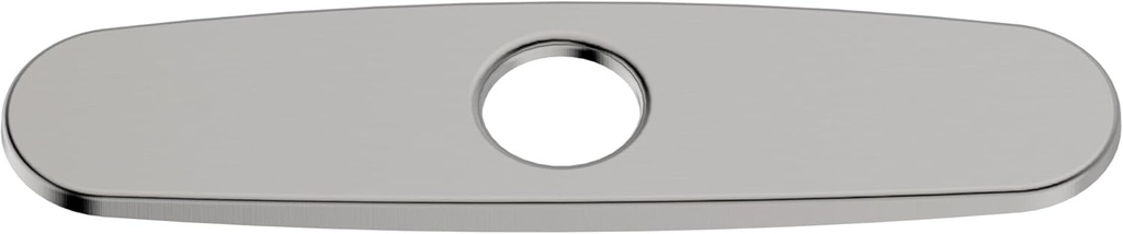 Bath Royal All Metal Deck Plate Sink Hole Cover for Kitchen Sinks or 8" Widespread Holes Matches Bath Royale Kitchen Sink Faucets, Brushed Nickel